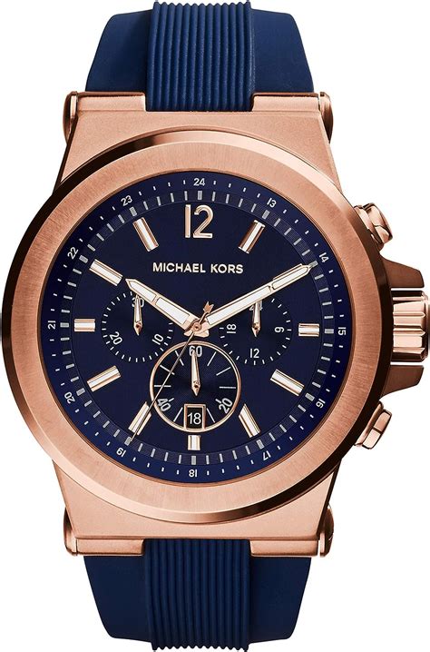 michael kors leather watch men's|Michael Kors female watches.